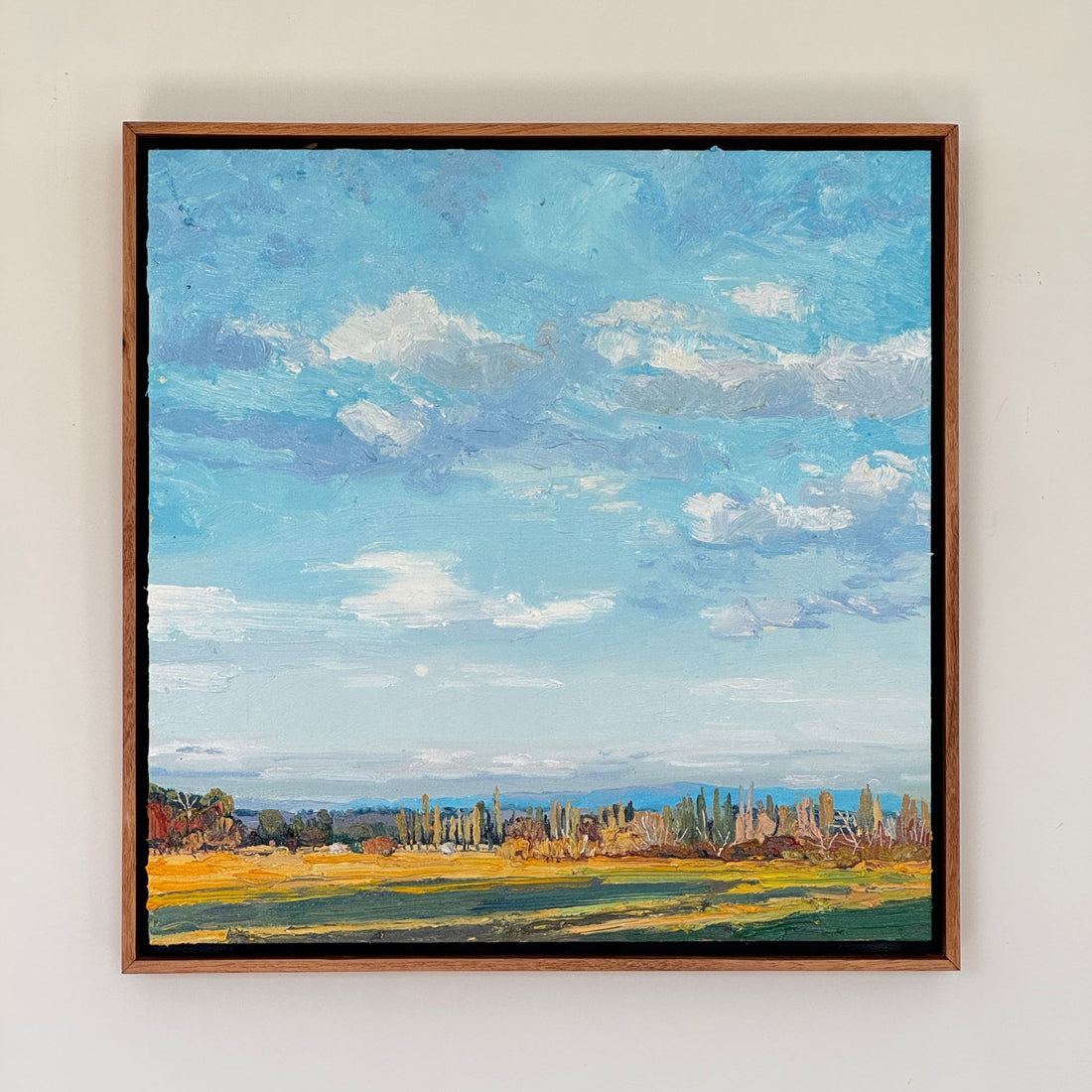 James Lyle - Long, Late Shadows, Poplars and Blue Mountains