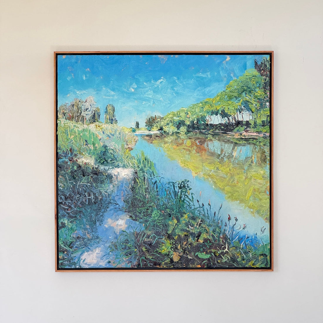 James Lyle - Morning at the Macquarie River near Evans Plains Creek