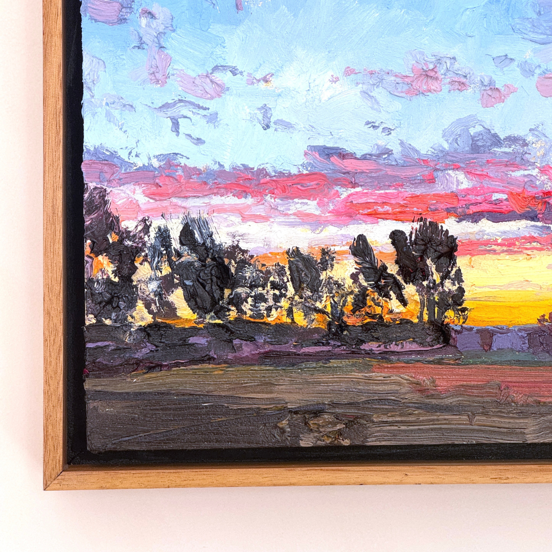 James Lyle - Winter Sunset Over Bathurst