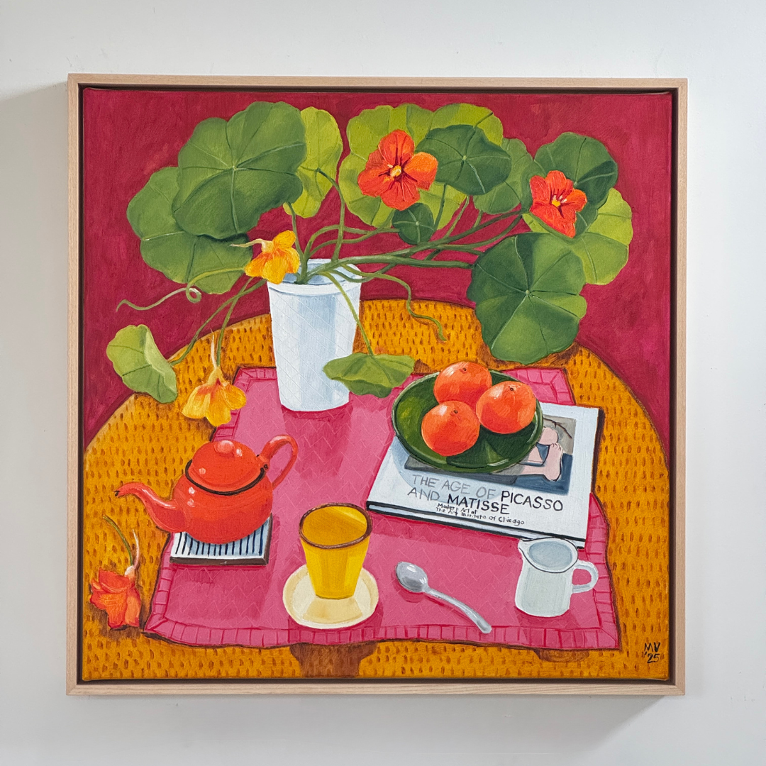 Melanie Vugich - Freshly Picked Nasturtiums & Orange Pekoe Tea