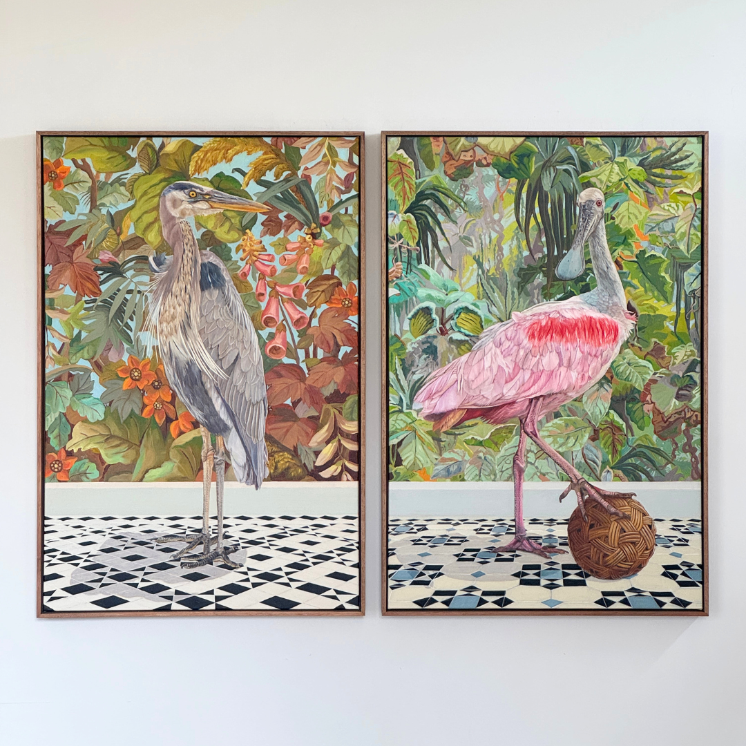 Fiona Smith - The Watcher | Blue Heron