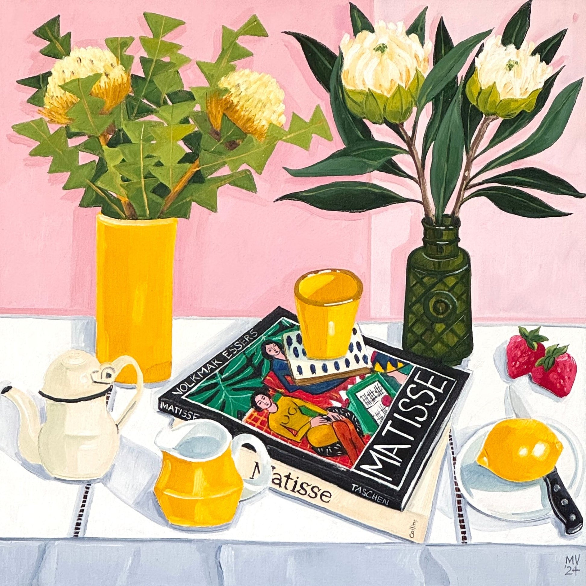 Melanie Vugich Tueday Morning with Matisse | Sarah Birtles Art + Advice