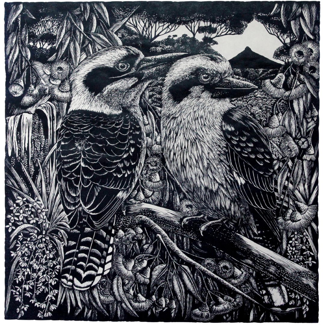 Peta West - Dawn and Dusk (framed)