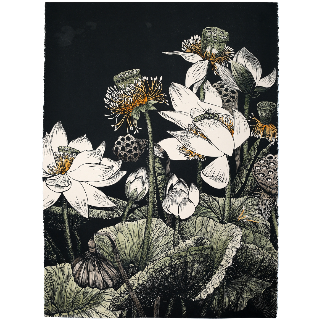 Peta West - Sacred Shelter, Plate II (Framed)