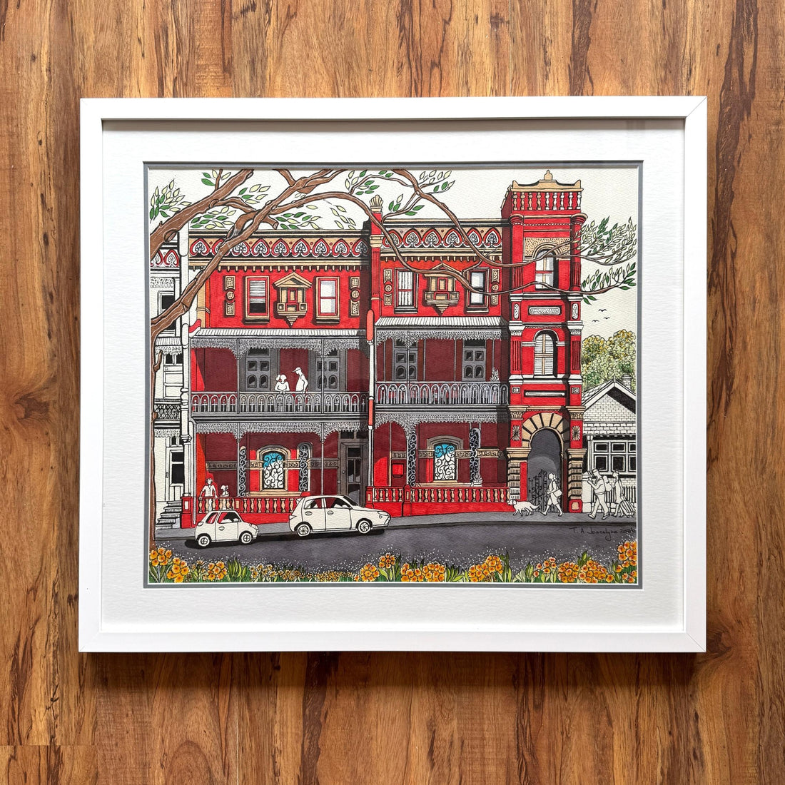Tania Joscelyne - Twin Townhouses Newtown