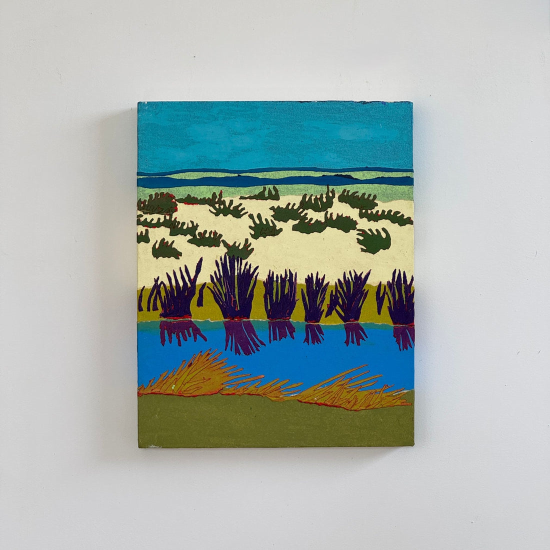Jan Spencer - Marshland Reflections, Geographe Bay, noongar Boodja, Western Australia